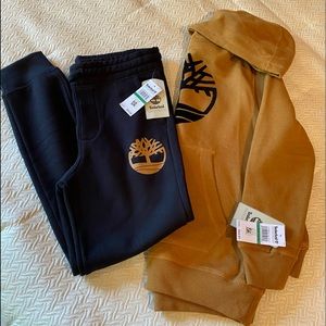 brand new timberland outfit for boys size L